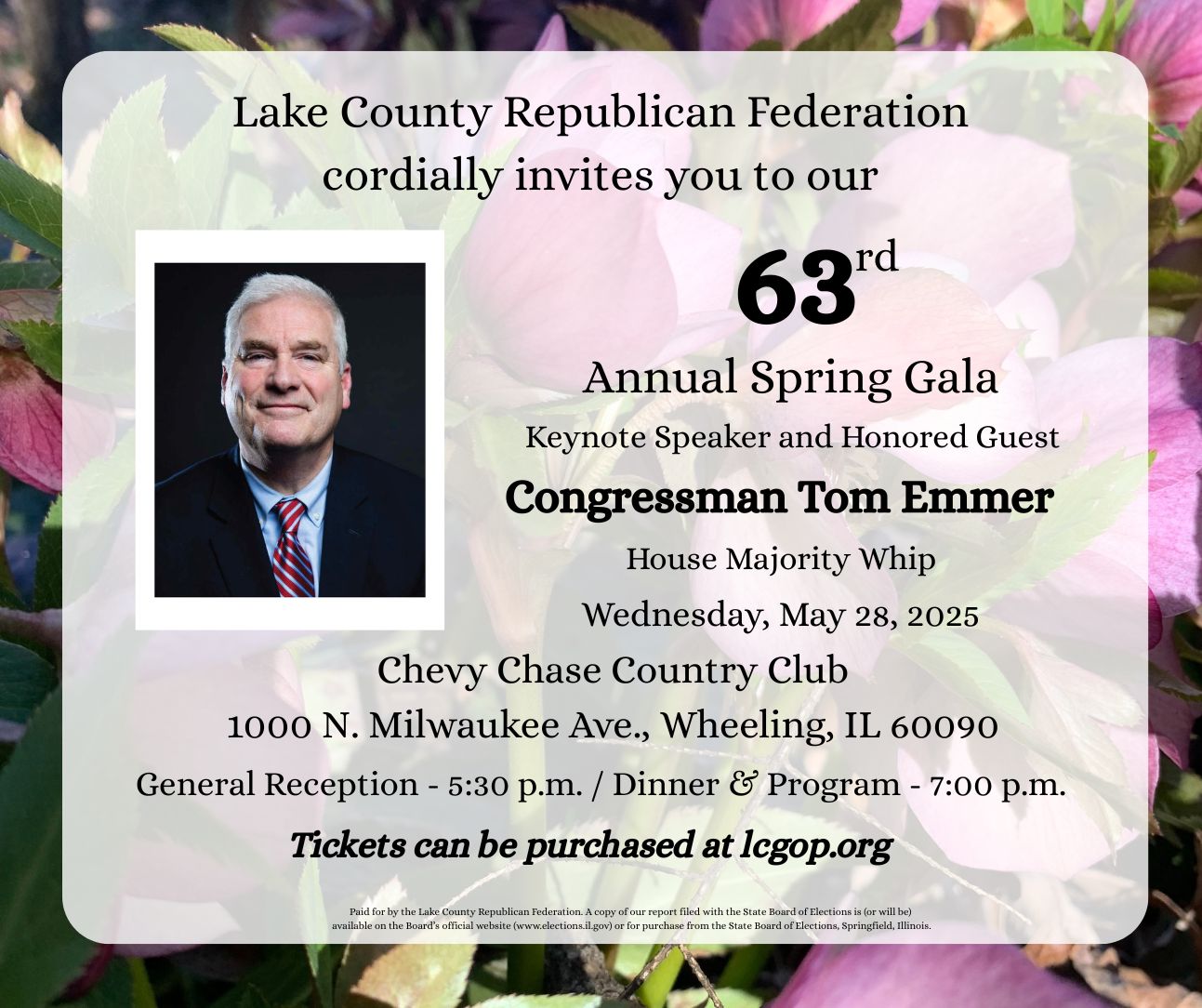 Spring Gala website post